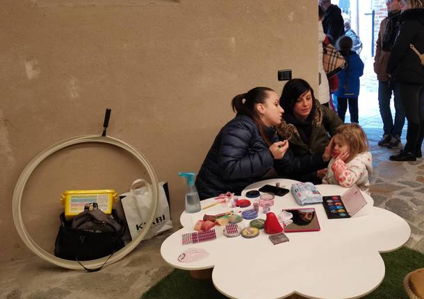 L'inaugurazione della Casa del Gioco, la ludoteca di Peveranza