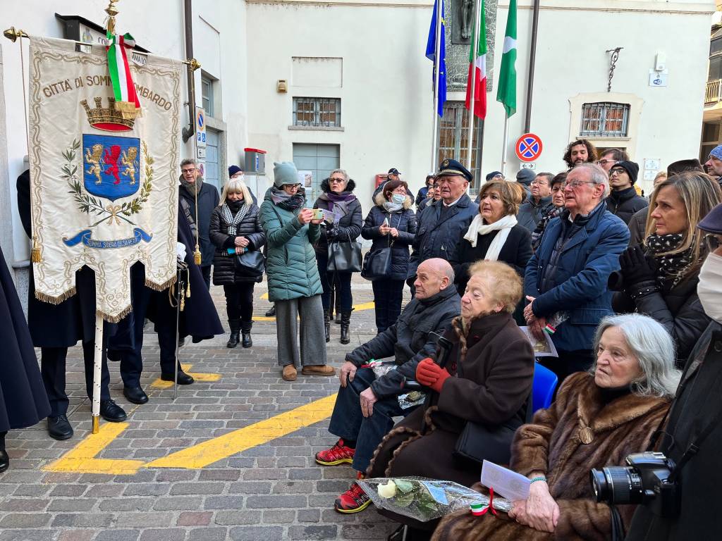 Le 4 pietre d'inciampo a Somma Lombardo