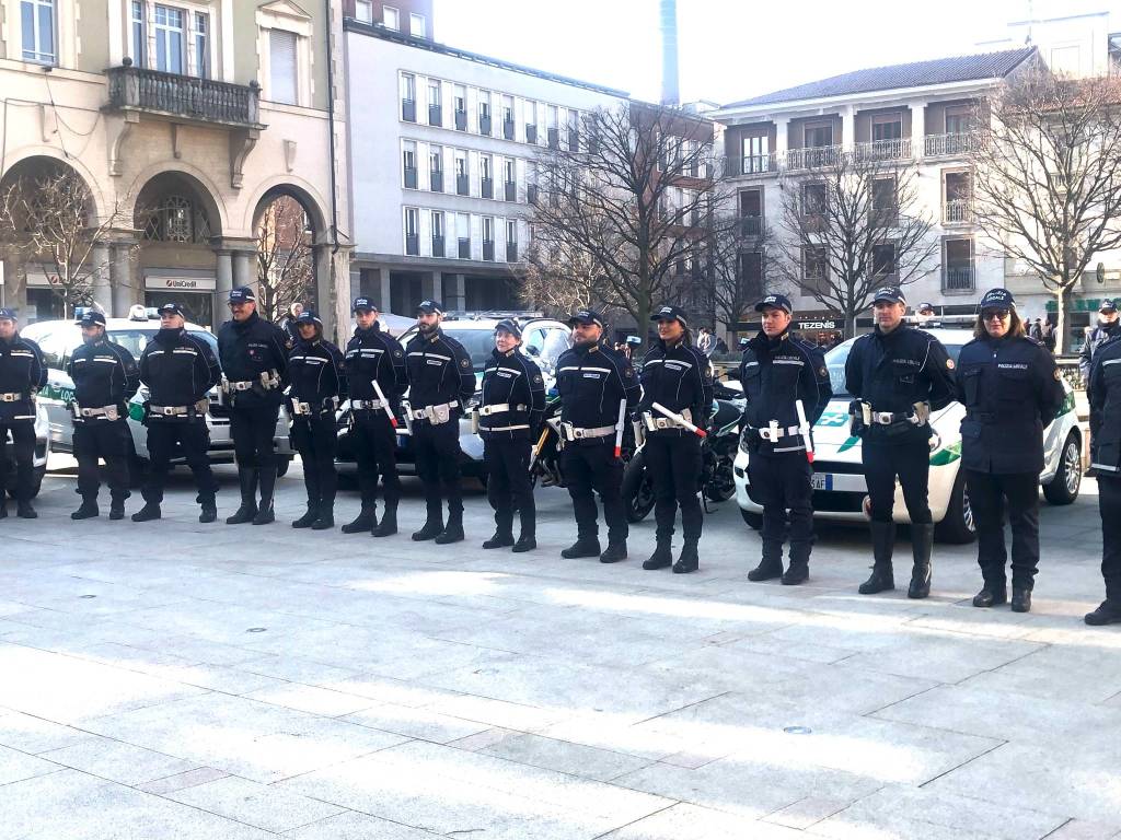 Polizia Locale di Legnano in festa con i Comandi dell'aggregazione 