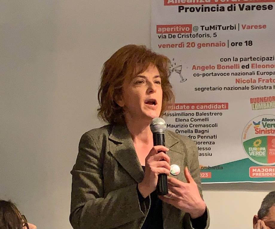 Varese - La presentazione dei candidati della lista Verdi Sinistra 
