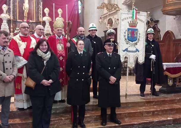 vescovo Agnesi messa passera sant'Agnese somma lombardo