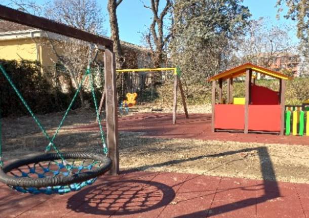 A Nerviano il parco giochi "Vassallo" diventa inclusivo grazie ai fondi regionali