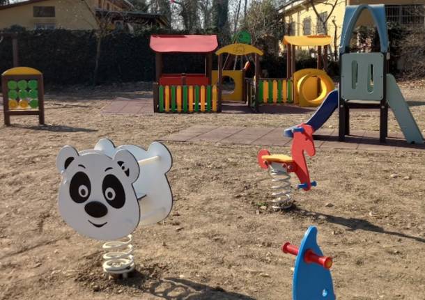 A Nerviano il parco giochi "Vassallo" diventa inclusivo grazie ai fondi regionali