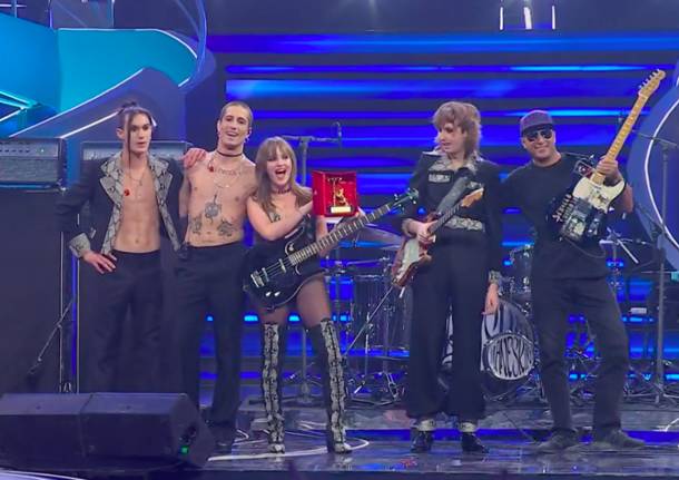 A Sanremo 2023 il concerto dei Maneskin