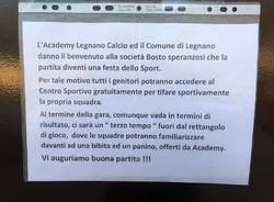 Academy Legnano - Bosto, la "partita della pace"