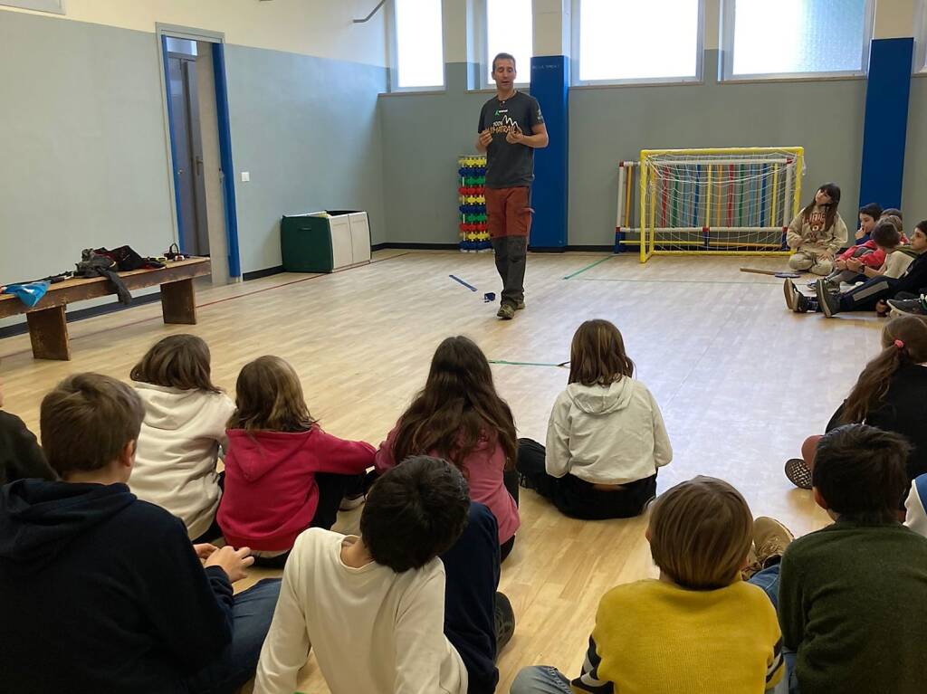 Andrea Macchi alla scuola di Voltorre