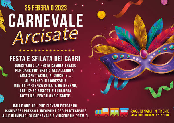 Carnevale di Arcisate - Sfilata e festa in maschera