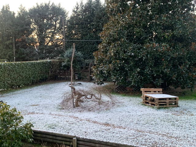 La timida nevicata del 6-7 febbraio