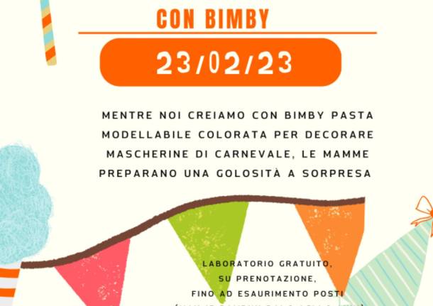 Laboratorio di Carnevale con Bimby