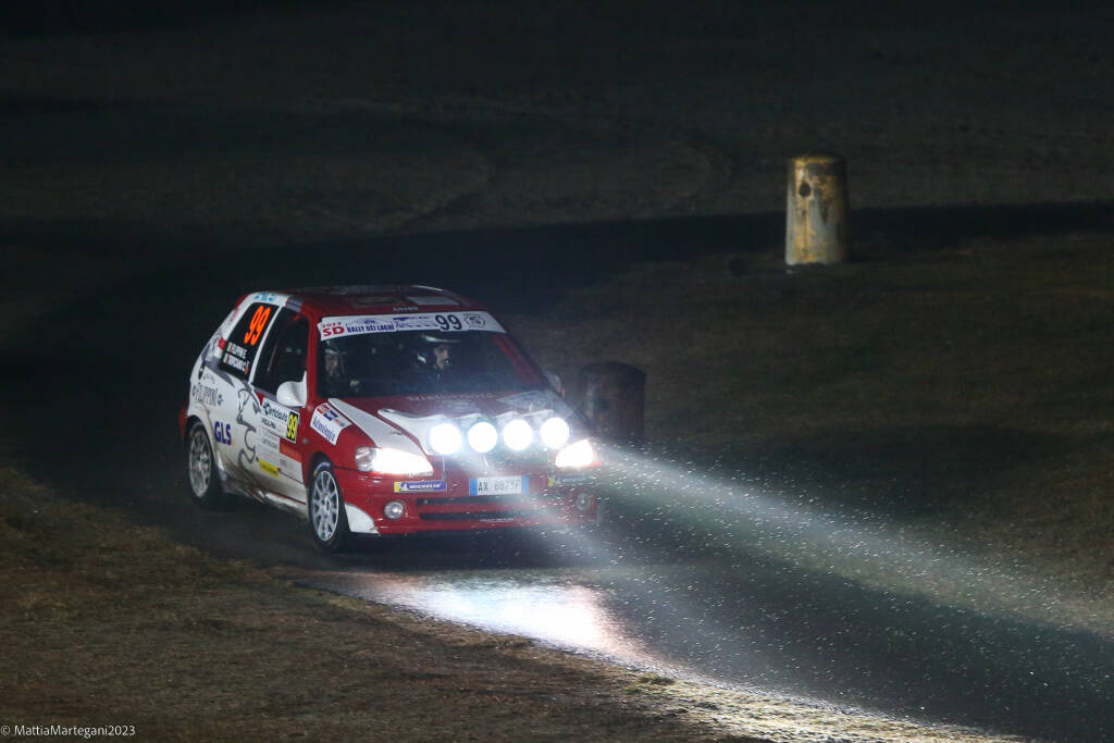 Rally dei Laghi 2023 - La PS1 all\'ippodromo di Varese