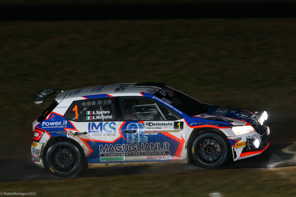 Rally dei Laghi 2023 - La PS1 all\'ippodromo di Varese