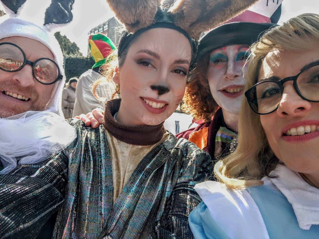 Carnevale dell'IC IV novembre a Parabiago