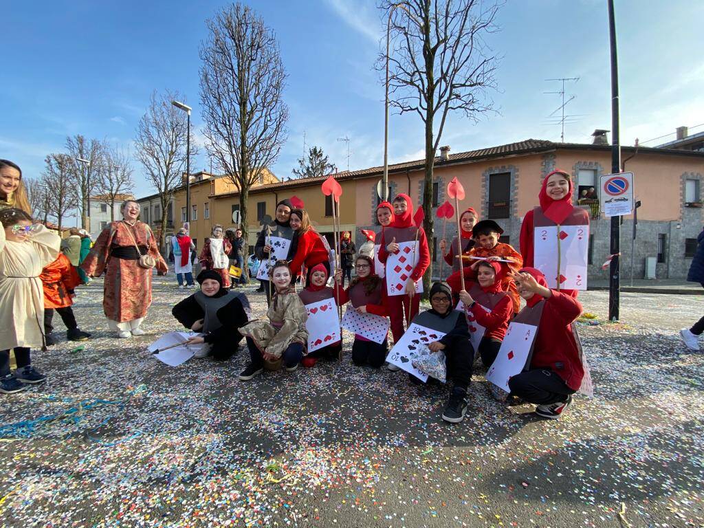 Carnevale dell'IC IV novembre a Parabiago