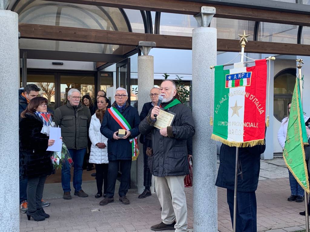 Castiglione Olona - Una pietra d'inciampo per Ermanno Besani