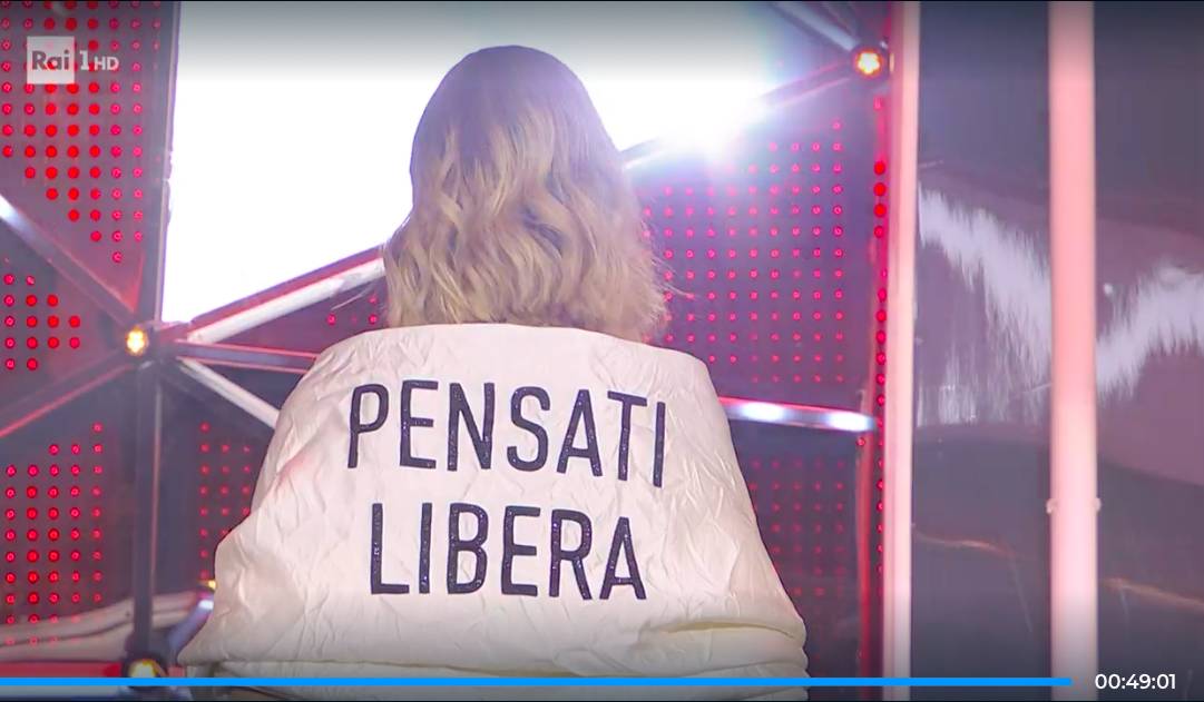 Chiara Ferragni a sanremo 2023