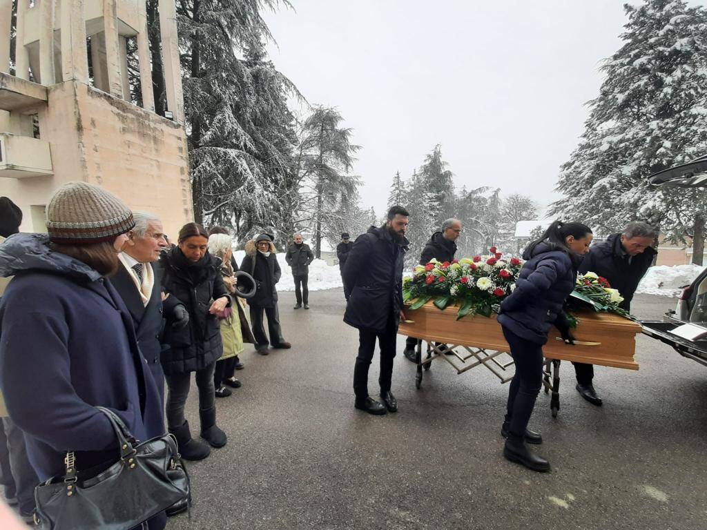 I funerali di Pierfausto Vedani