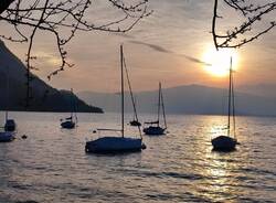 Il borgo di Calde' al tramonto
