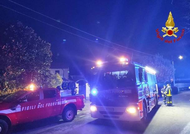 incendio vigili del fuoco