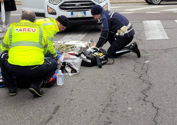 incidente in corso Italia a legnano