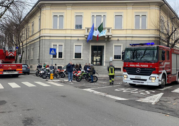 IS Dell'Acqua evacuato a Legnano