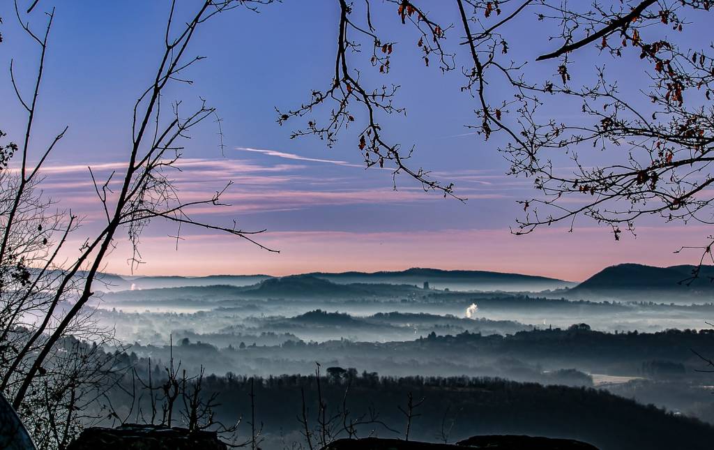 La vista dal Monte Picuz 