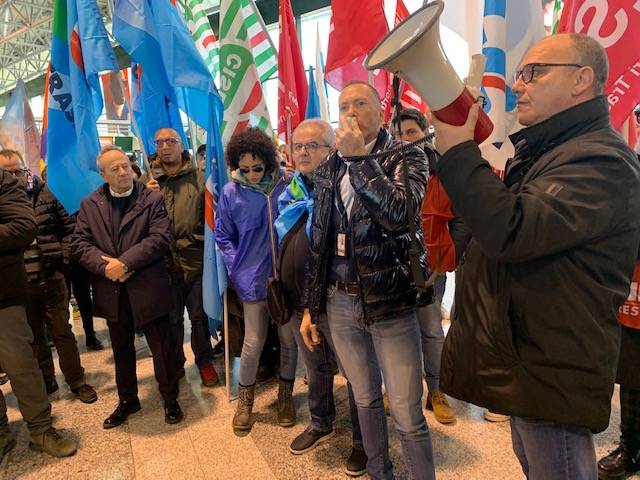 Manifestazione Malpensa 3 febbraio