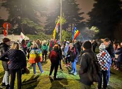 Manifestazione pace valle olona