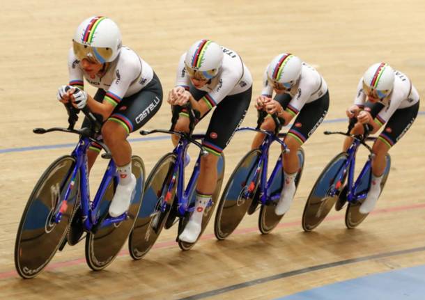 Martina Alzini d'argento agli Europei di ciclismo su pista