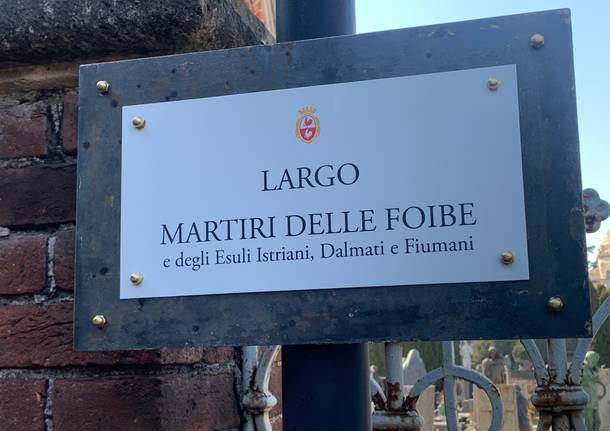  Martiri delle foibe Gallarate