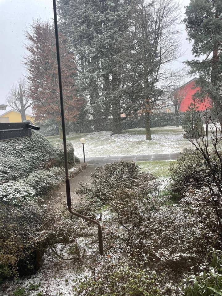 Neve sul Varesotto