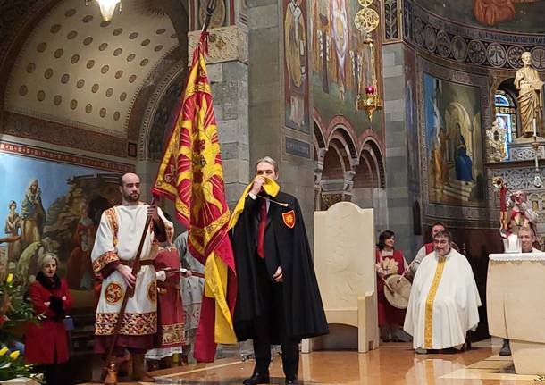 Palio di Legnano - Investitura religiosa della reggenza della contrada Legnarello