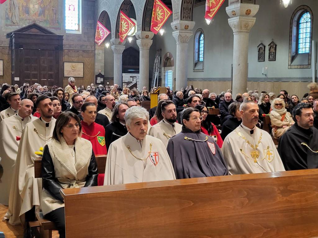 Palio di Legnano - Investitura religiosa della reggenza della contrada Legnarello