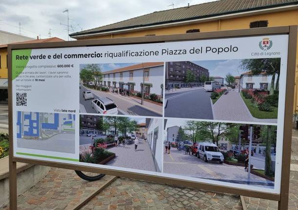 Piazza Popolo Legnano, al via i lavoro