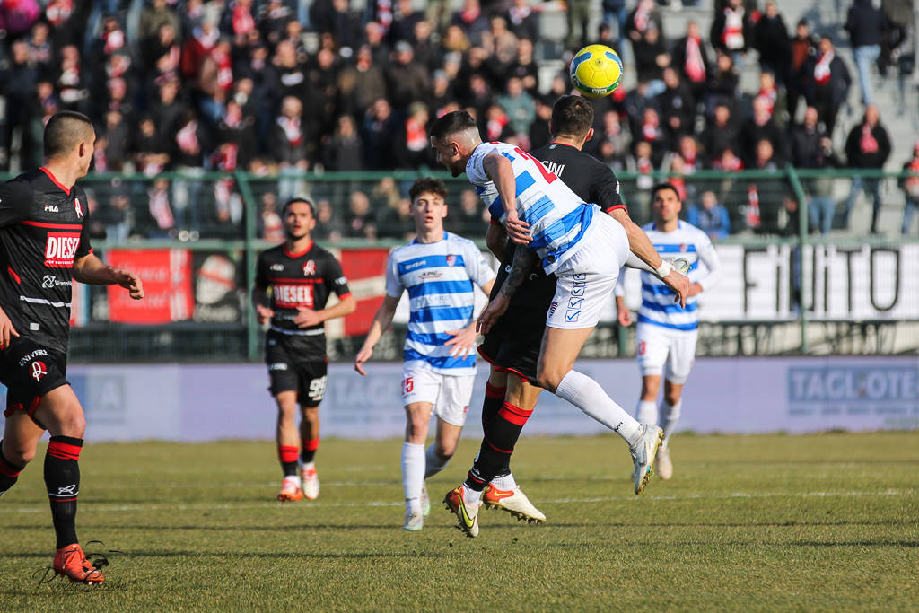 Pro Patria - Vicenza 3 a 0 (5.2.2023)