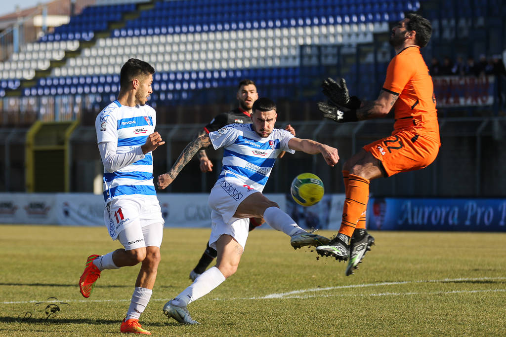 Pro Patria - Vicenza 3 a 0 (5.2.2023)