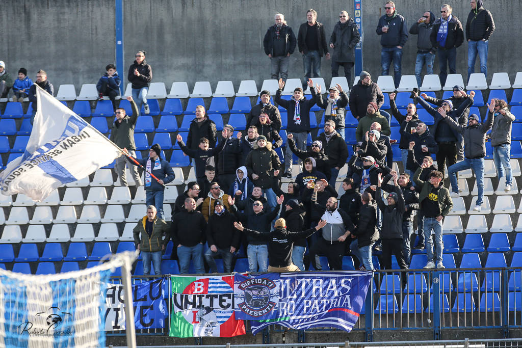 Pro Patria - Vicenza 3 a 0 (5.2.2023)