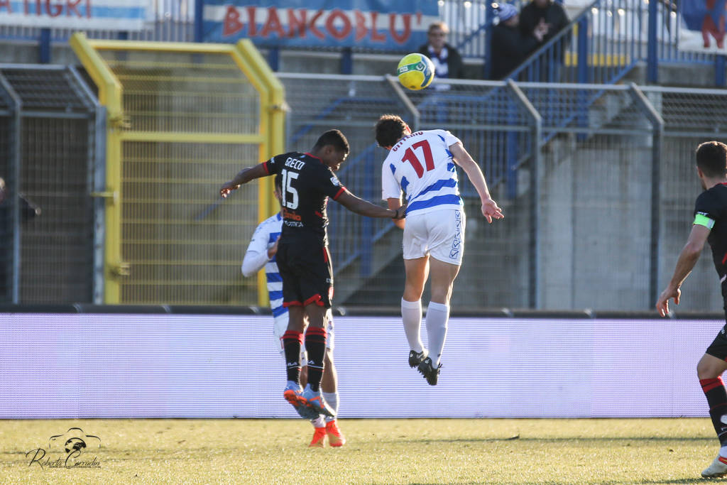 Pro Patria - Vicenza 3 a 0 (5.2.2023)