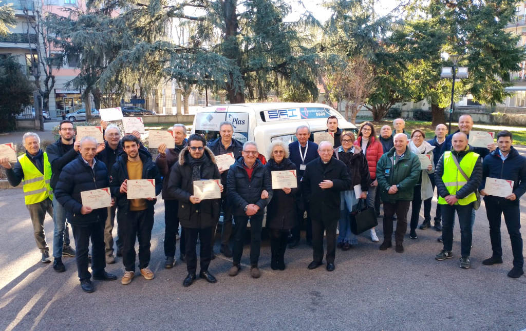 “Progetti del Cuore” per il territorio di Saronno: un Fiat Doblò attrezzato per l'Auser