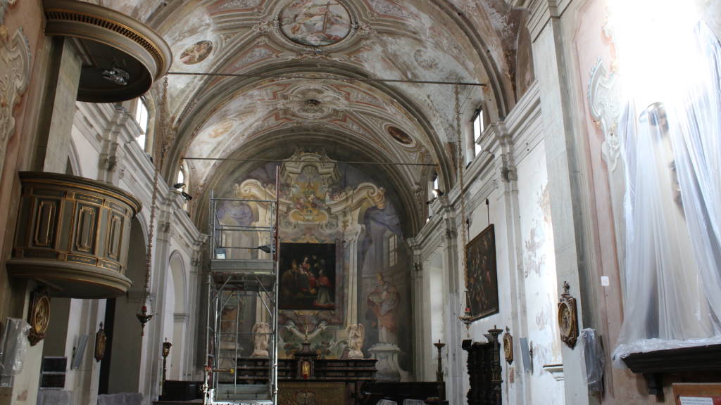 Restauro chiesa Sant'Ambrogio