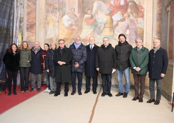 Il cantiere per il restauro della chiesa Sant’Ambrogio di Legnano
