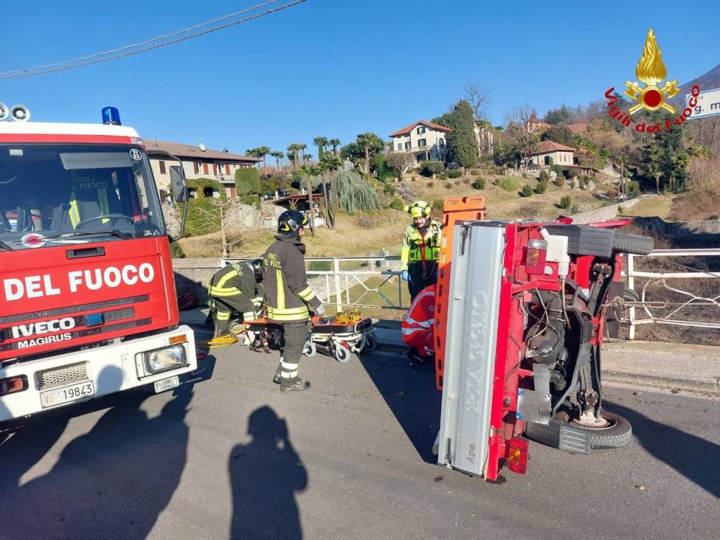 Ribaltamento Castelveccana 