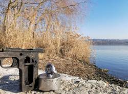 Una pistola pescata nel Lago di Varese