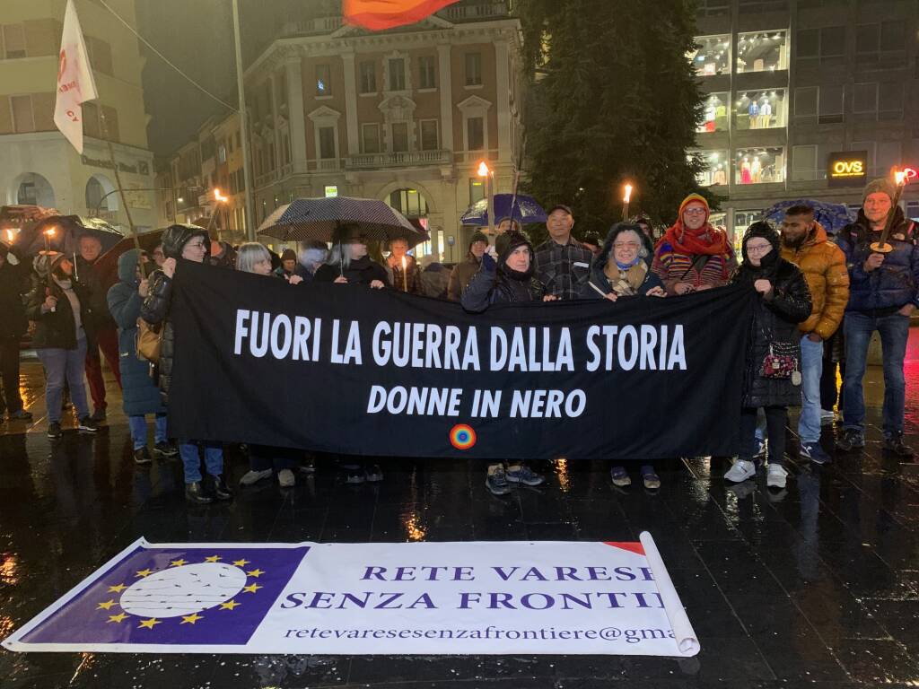 Varese - Manifestazione per la pace