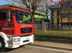 vigili del fuoco scuola pregnana milanese