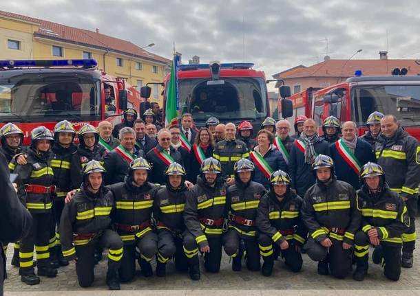 Vigili del Fuoco volontari di Inveruno in festa per Sant'Antonio