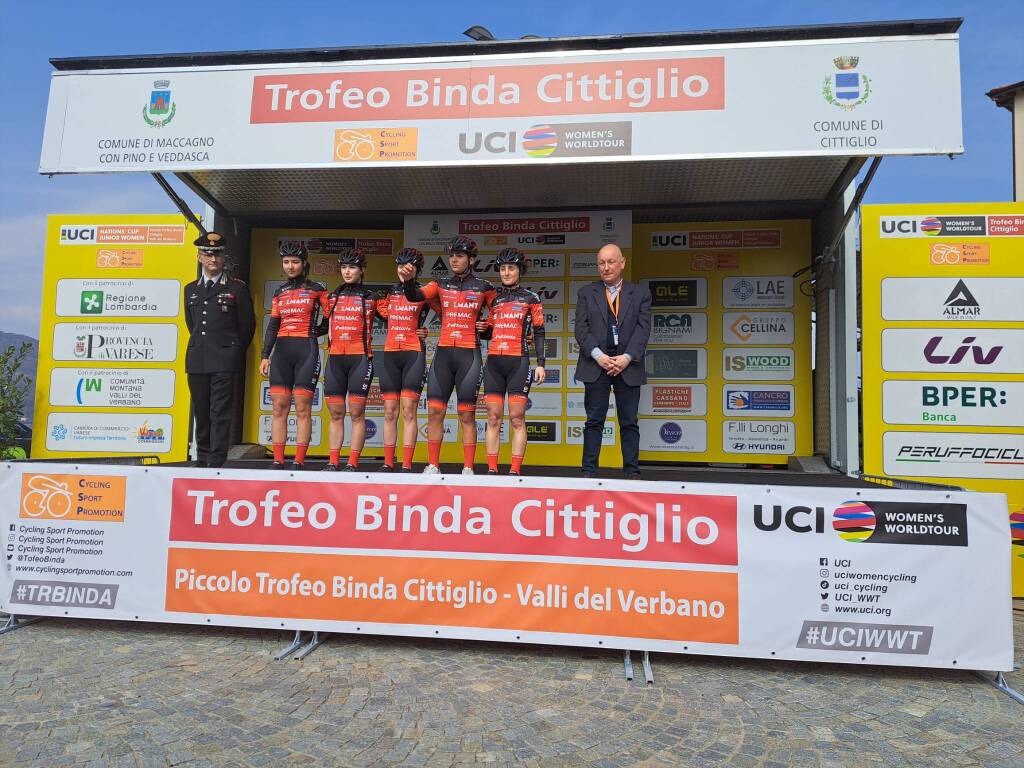 24esima edizione Trofeo Binda: la partenza da Maccagno