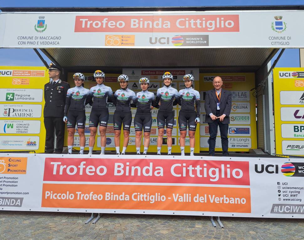 24esima edizione Trofeo Binda: la partenza da Maccagno