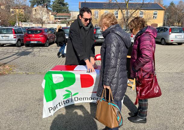 alberto dell'acqua pd castellanza banchetto