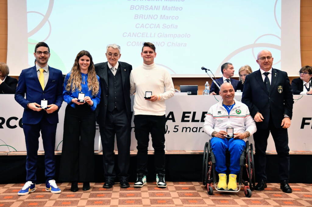 Arcieri del Roccolo, premiati con la Stella d'oro al Merito Sportivo 2022