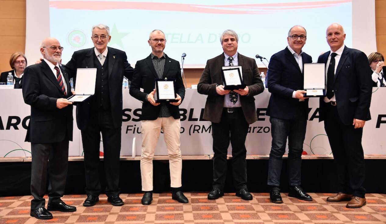Arcieri del Roccolo, premiati con la Stella d'oro al Merito Sportivo 2022